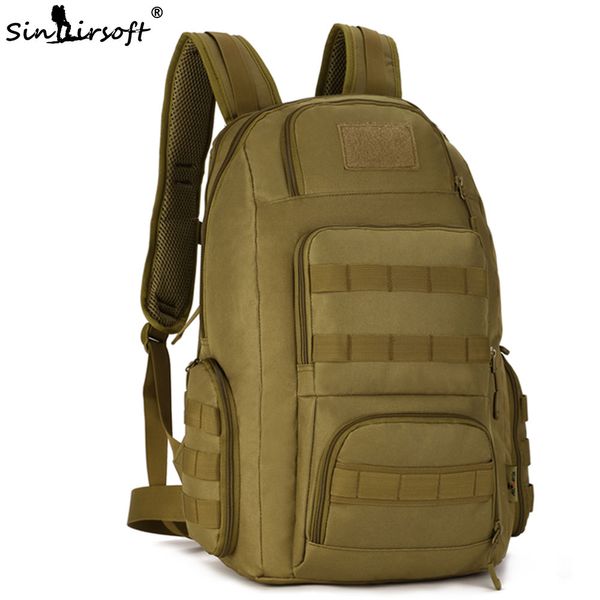 

sinairsoft tactical 40l backpack 15 inches lapinfantry pack men sport camping outdoor rucksack fishing mochila climbing travelling bag