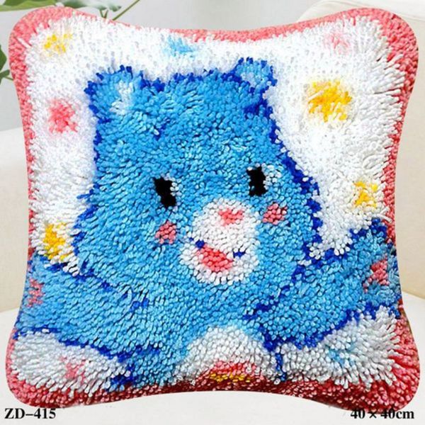 2019 Diy Knitted Carpet Unfinished Pillow Embroidery Carpet 40