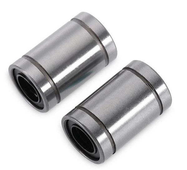 50 pçs / lote lm8uu 8mm rolamentos lineares de esferas linear Bucha de deslizamento linear rolamentos de movimento 3d peças de impressora CNC roteador 8x15x24mm