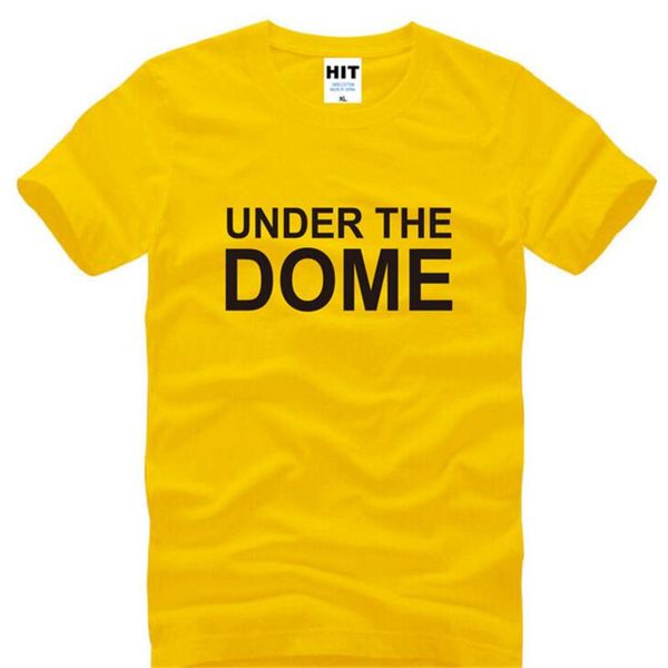 

us drama under the dome printed t shirts men summer style short sleeve o-neck cotton men's t-shirt new fashion tee shirt homme, White;black