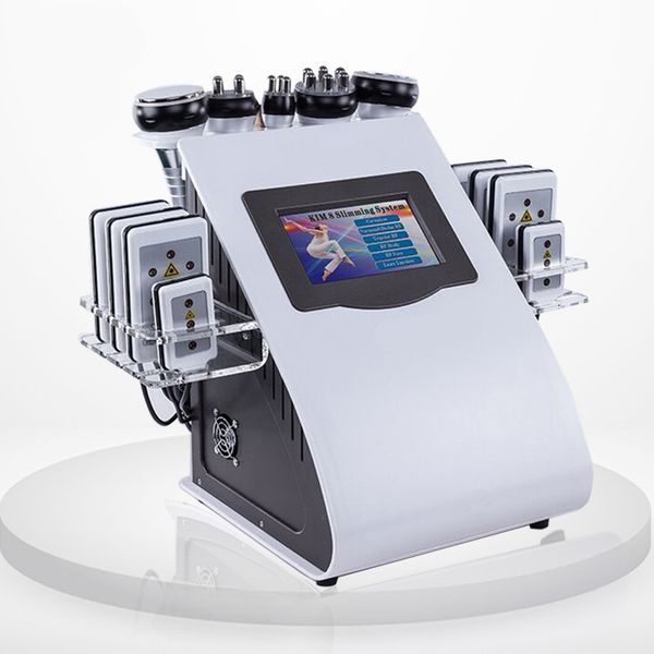 

professional cavitation rf slimming machine vacuum therapy body shaping lipolaser for fat burning 6 in 1 for spa salon use