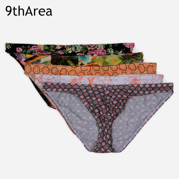 

9tharea male underwear mens briefs cheeky 3-pack personality colorful pattern man underwear men intimo uomo jockstrap, Black;white