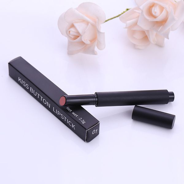 

romantic bear lipstick cosmetics waterproof kiss buon lipstick 6 colors available easy to wear 480pcs/lot dhl free