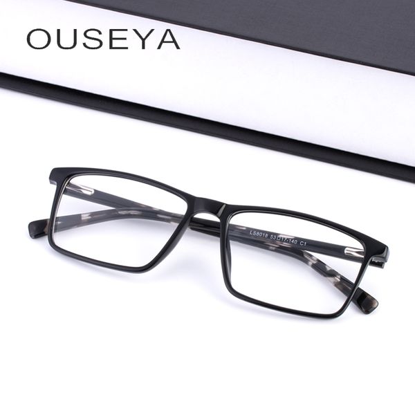 

tr90 glasses frame men square clear optical myopia prescription eyeglasses frames #ls8018, Silver