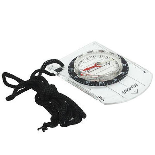 

5pcs( mini compass army scouts hiking camping outdoor boating map reading orienteering