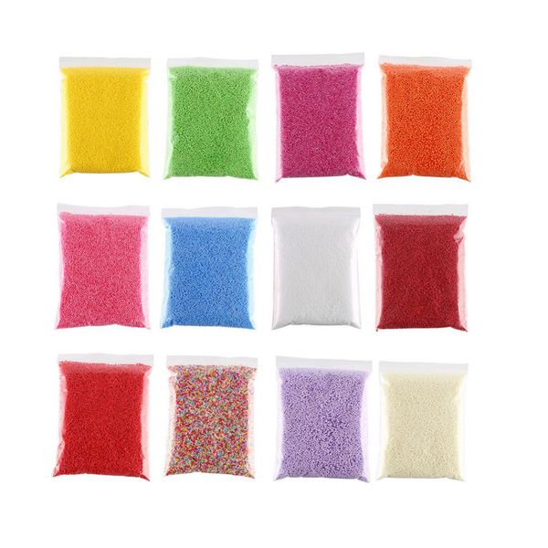 

ccinee 1 мм натуральные цвета пенопласт круглые шарики ремесло мяч пены мяч diy ручной работы окрашенные мяч (100 / лот