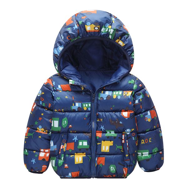 

2019 new children winter kids jacket boys outerwear coats active boy windbreaker cartoon sport suit for children clothes, Blue;gray