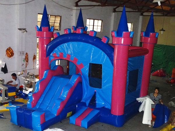 

2017 оптовая продажа индивидуальные надувные батут крытый площадка отказов дом