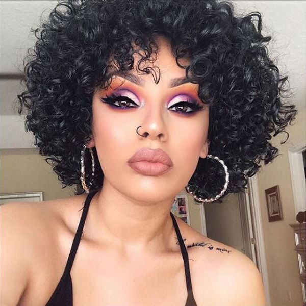 Funmi Human Hair Weave Indian Curly Human Hair Bundles Aunty Funmi