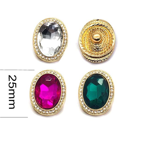 

новая кнопка горный хрусталь металла 18мм 20мм w262 цветок стопорного кнопки ожерелье браслет ювелирных изделий для ювелирных изделий женщин