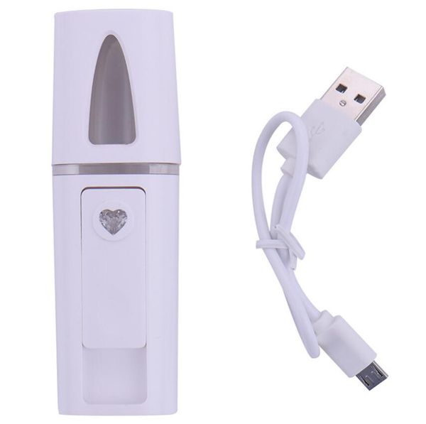 Portátil Nano Névoa Spray Facial Nebulizador Do Corpo Steamer Hidratante Cuidados Com A Pele Mini USB Face Spray de Beleza Instrumentos