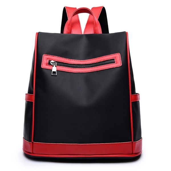 

the new nylon 2018 female bag fashion sports car suture women's backpack