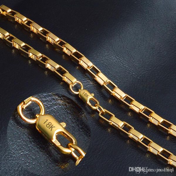 

competitive price wholesale jewelry 18k gold necklace, fashion personality necklace wholesale 4mm no3, Silver