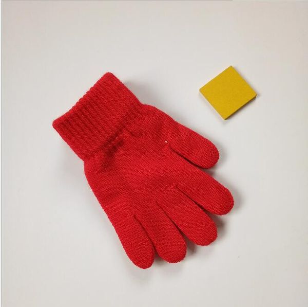 guanti invernali per bambini che lavorano a maglia guanto caldo in pile per bambini bambini ragazzi ragazze guanti unisex cartone animato guanti più caldi sportivi con dita solide