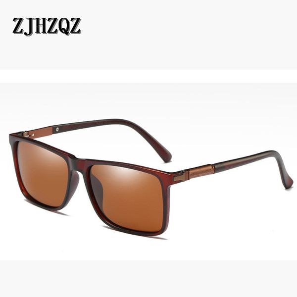 

brand design new polarized sunglasses men sun glasses male classic retro blue brown black mirror eyewear shades oculos gafas, White;black