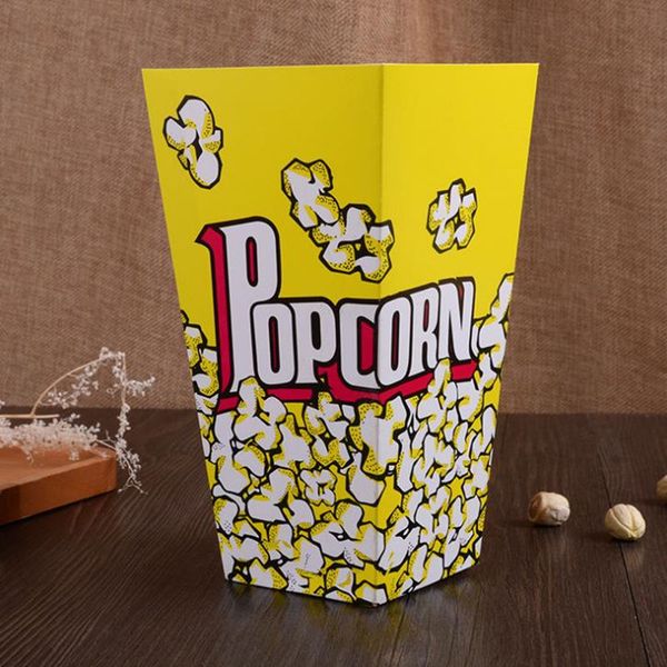 Lebensmittelechte Mini-Party-Papier-Popcorn-Boxen, Süßigkeiten-Geschenktüten, Hochzeit, Geburtstag, Film, Partyzubehör, schneller Versand