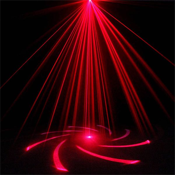 FreeShipping 2 Lens * 20 Red Blue Patterns Laser Mixed 3W Blue LED Effect Projector DJ Club Party Home Xmas Show Stage Lighting