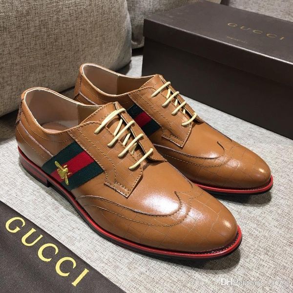 

Whole ale man point toe dre hoe italian de igner men dre hoe golden genuine leather black luxury wedding hoe ize 38 45