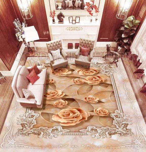 3d Pvc Flooring Waterproof Bathroom Vinyl Wallpaper Custom Wallpapers Stone Texture 3d Flooring Adhesives Wallpaper Free Download Wallpaper Free For