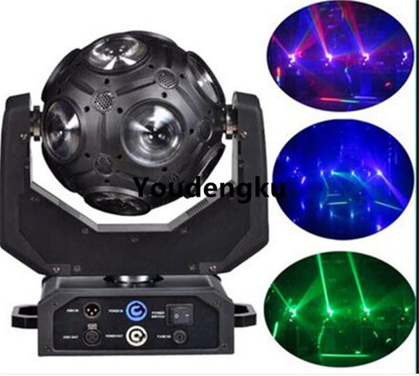 led dj discoteca palla luce 12 * 20W rgbw testa mobile led fascio di luce 4in1 led testa mobile palla piede