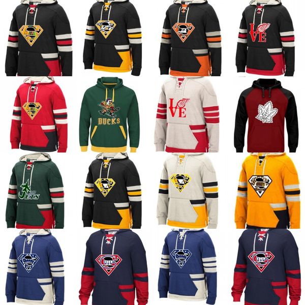 

New Hockey Jersey Hoodie Chicago Blackhawks Anaheim Ducks Toronto Maple Leafs Nashville Predators Montreal Canadiens Vancouver Canucks