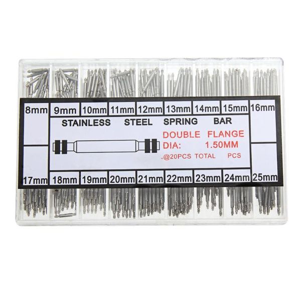 

360pcs 8-25mm watchmaker watch tools spring bar link pins tool parts for watch repair tool kit accessories