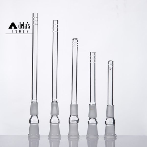 14mm Cam Downstem Difüzör 14M-14F Aşağı 14.5mm Kadın Buzlu Ortak Açılır Adaptör Borular Bongs Dab Rig 234 Kök 6 keser