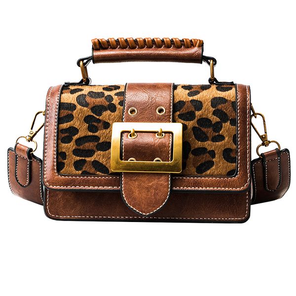 

women luxury handbags women bags designer leather handbags and purse crossbody vintage leopard small women messenger bags purse y18102204