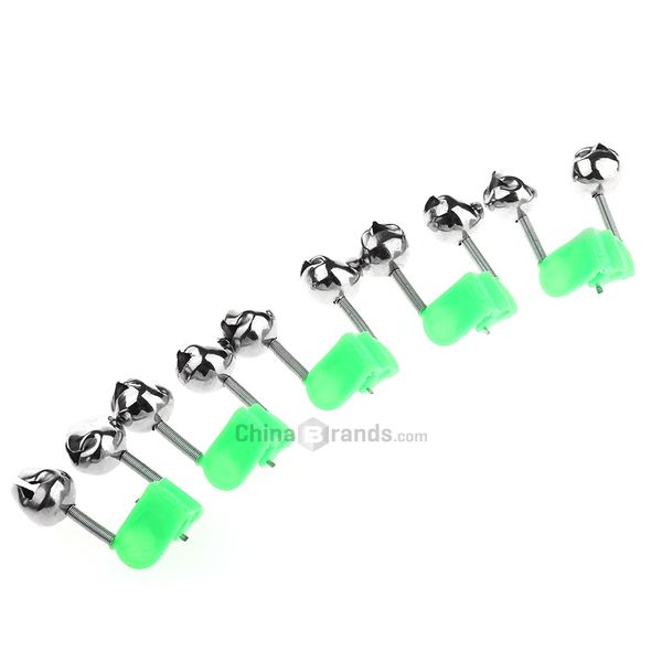 

20PCS Two Bells Alarm Bite Alertor for Fishing Rod Tip