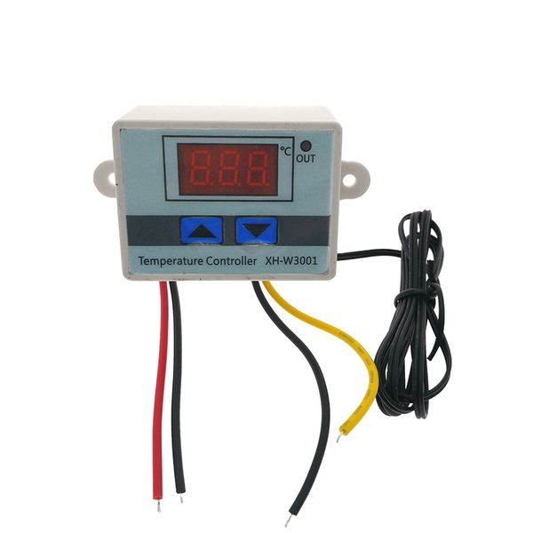 220 V -50C-110C Dijital Termostat Sıcaklık Kontrol Regülatörü Kontrol Anahtarı Termometre Termoregulator XH-W3001