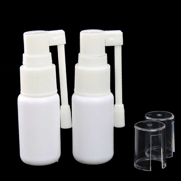 50ML 50G Weiße leere Kunststoff-Nasensprühflasche mit 360-Grad-Rotationssprühgerät Nasenreinigungspumpe Nebelsprühflasche Zerstäuber