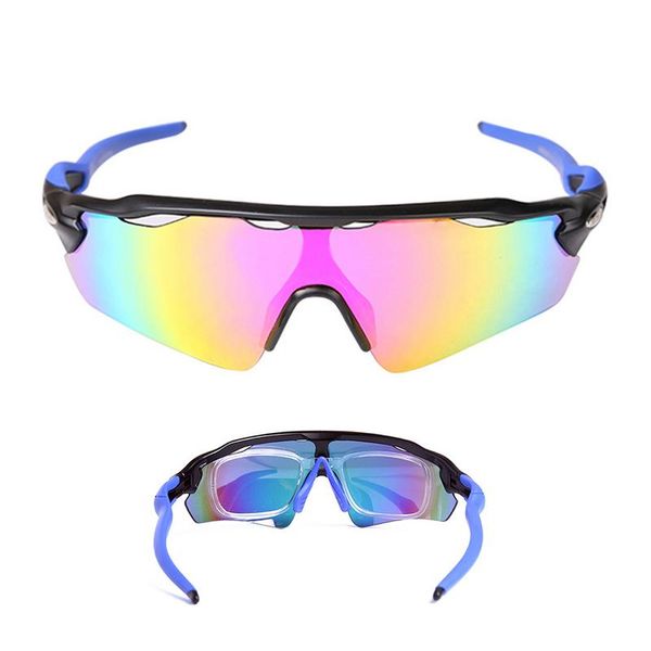

1 set of bike outdoor sports partial light riding myopic glasses mountain bike windproof glasses cycling equipment for unisex