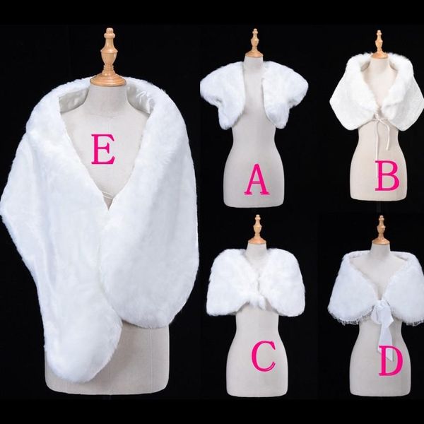 

Только $6.99 дешевые свадебные обертывания Болеро искусственный мех для свадьбы ве