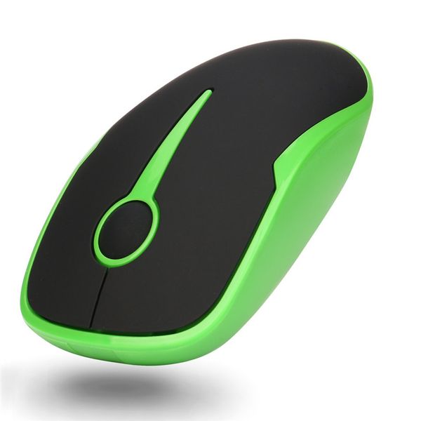 

2.4ghz wireless mouse usb driver 1600 (dpi) optional led mice for lapdeskpc gift gaming mouse drop shipping