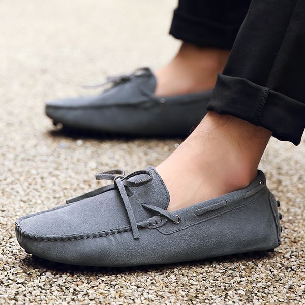 

2018 B Fashion Men Slip on Casual Shoes Classic Male Moccasin Loafers Driving Business Shoes Size 38-48 AK2081