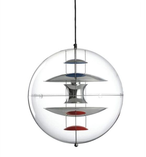 

Современный Verner Panton VP Globe Pendant Light Подвеска Подвеска Потолочный светильник Люстра