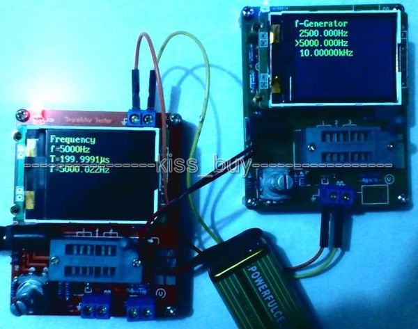 Schermo a colori Freeshipping ATMEAG328P M328 Transistor Tester LCR Diodo Capacità Misuratore ESR PWM Generatore di segnale ad onda quadra