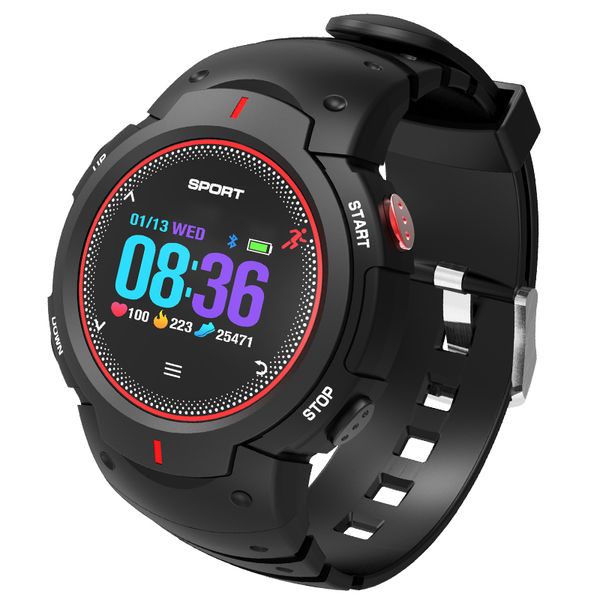 

f13 smart watch men ip67 waterproof tempered glass activity fitness tracker heart rate monitor sports men women smartwatch clock, Slivery;brown