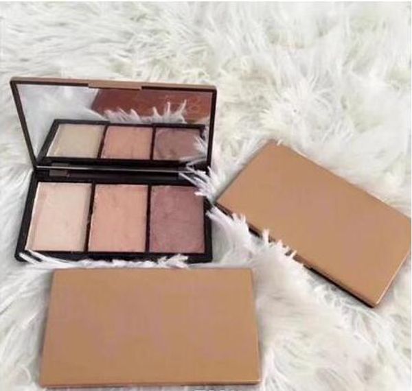

new makeup blush palette 3 different colors 4mixed pattle fashion comestics 6pcs/lot