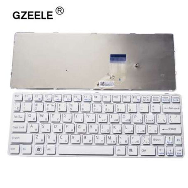 GZEELE russische Laptop-Tastatur für SONY für VAIO SVE11 SVE111 SVE11113FXB SVE11115EG SVE111 15ELW RU-Layout