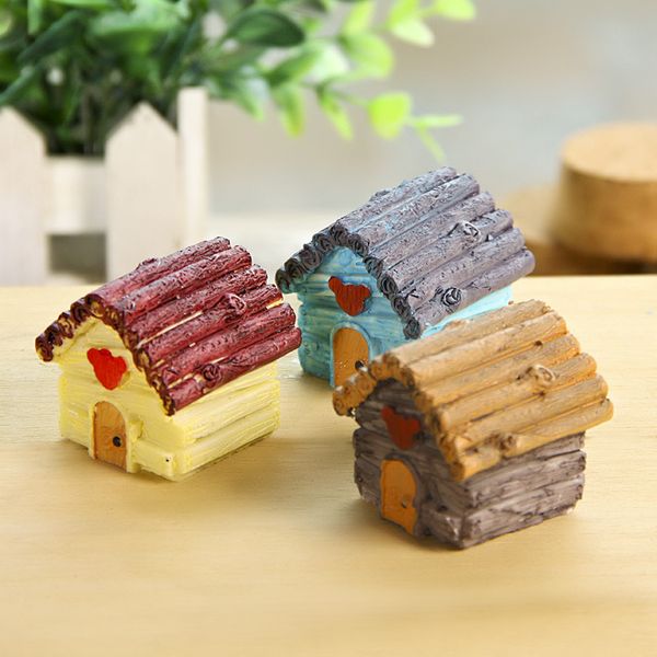 

теплая серия любовь море мини кукольный домик смолы фигурку коллекционные diy украшения сада милые наборы подарочные игрушки