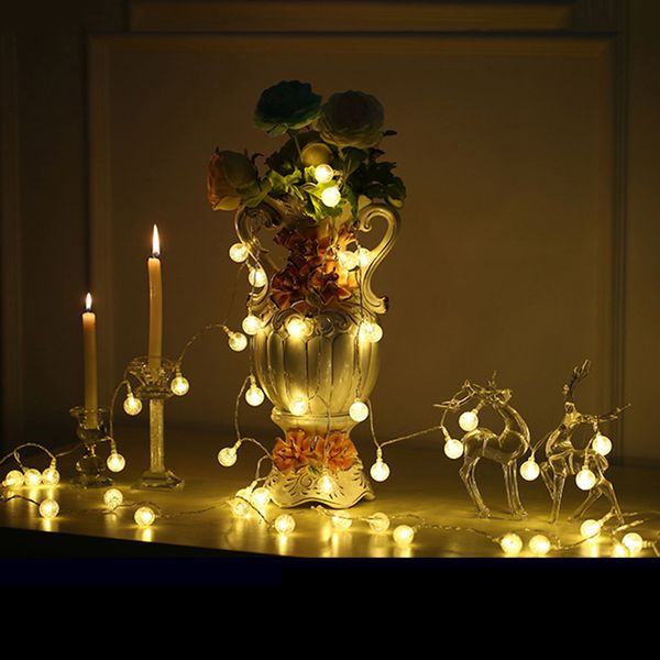 Halloween 4m Leds Round Transparent Ball Diy Led String Light