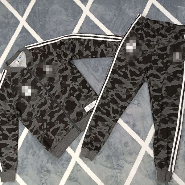 

S 2xl monkey head men de igner track uit windbreaker pant port running et college high treet tyle kit ca ual track uit