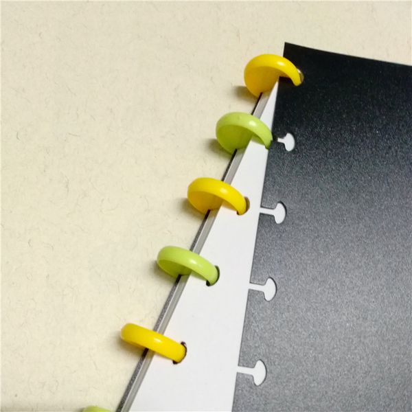 

fromthenon 20mm color plastic disc-bound binding combs for happy planner notebook organization planner accessories stationery, Purple;pink
