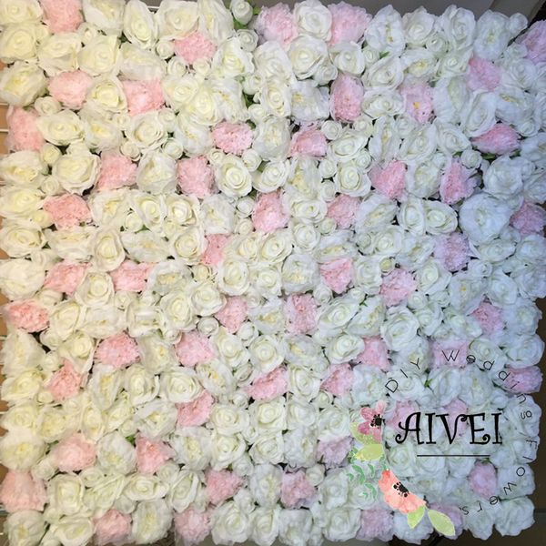 Acheter Ligne De Fleur Et De Mur Artificiel De Fleur De Rose Pour La Décoration Détape De Mariage Et La Toile De Fond De Fête Danniversaire De