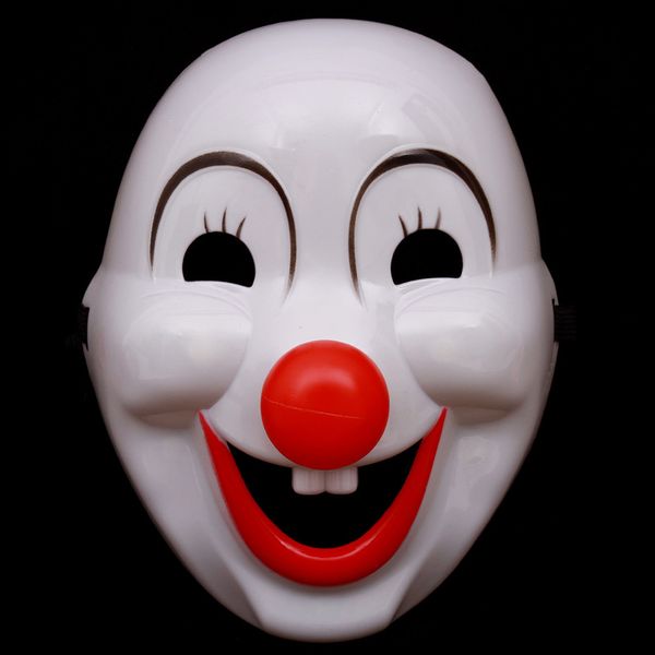 Rote Nasen-Clown-Maske, fröhliche Maske, Narrenmaske, verkleideter Clown für Cosplay, Make-up-Party, Maskerade