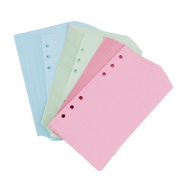 

40 sheets loose-leaf diary insert refill organiser a6 to do/blank/ruled/lattice planner refill organiser stationery notebook
