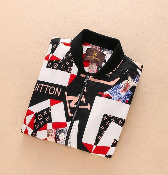 

Новая горячая мода весна и осень 2018 новый стиль куртка мужская Бейсбол костюм печ