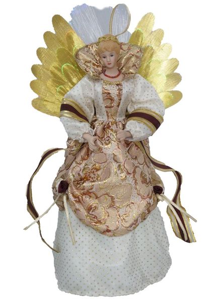 

cosette fiber christmas angel tree er for home decoration ornaments14" ( without battery