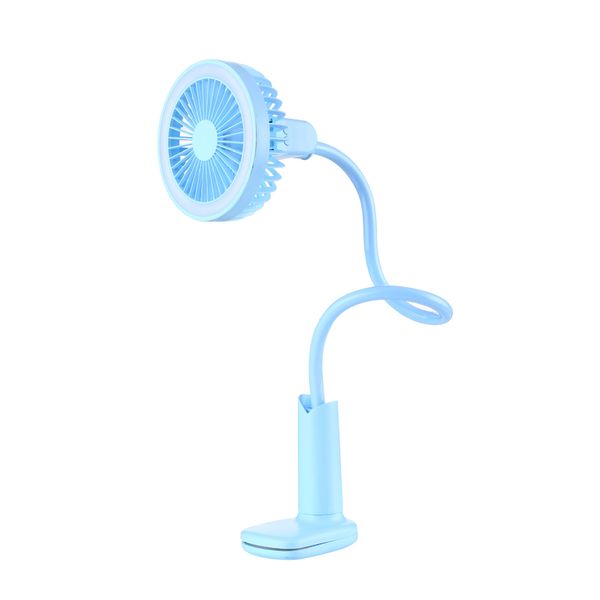 

the multifunction fan with led table lamp,long soft swing arm and clamp base,led clip-on table lamp fan,natural wind